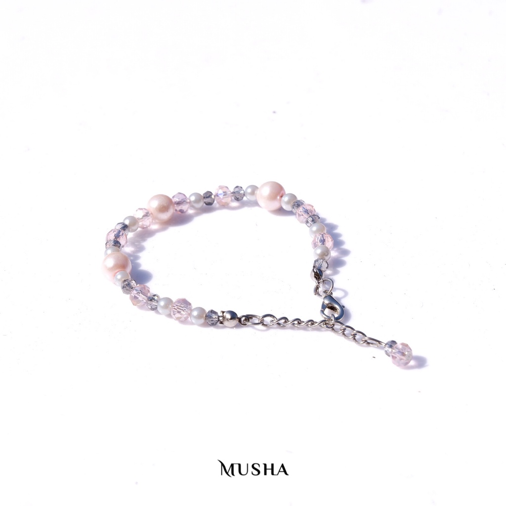 Musha Pearl Bracelet | Gelang Tangan Gelang Wanita Gelang Mutiara Gelang Batu