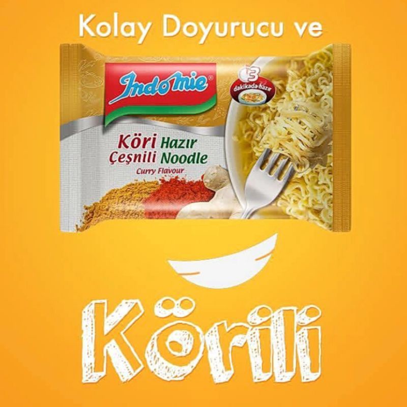 

Indomie Kuah Turki / Indomie Turkiye Köri Tavuk Spesiyal Sebzeli