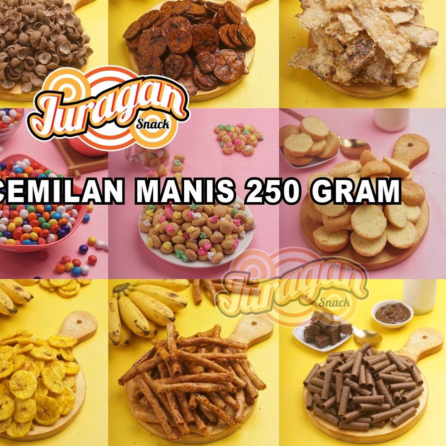 

Promo Hari Ini" SNACK KILOAN SERBA MANIS 250 GRAM makanan ringan jajanan cemilan camilan pedas asin gurih murah