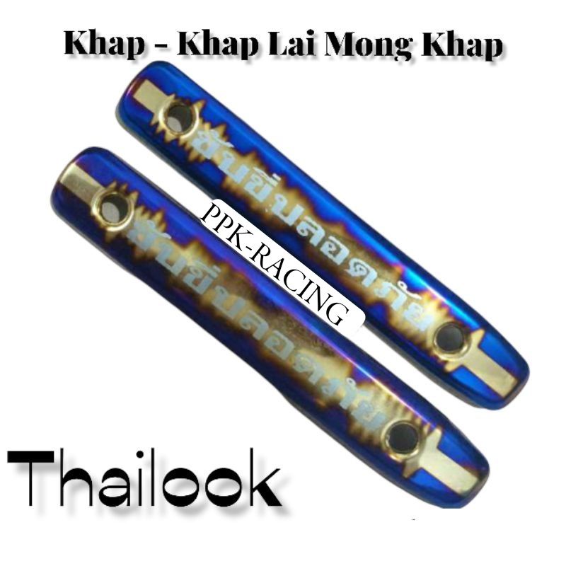 List Tameng Knalpot Mio Two Tone Tulisan Thailand Thailook Tebal