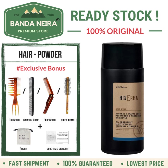 HisErha / His Erha Hair Dust Powder - NO BONUS