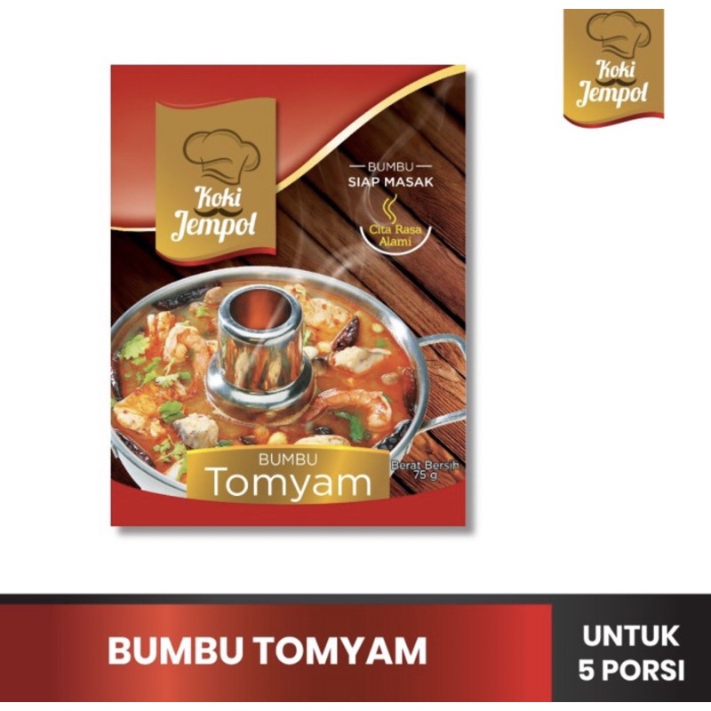 

Koki Jempol Bumbu Tomyam Tom yam Tomyum 75gr