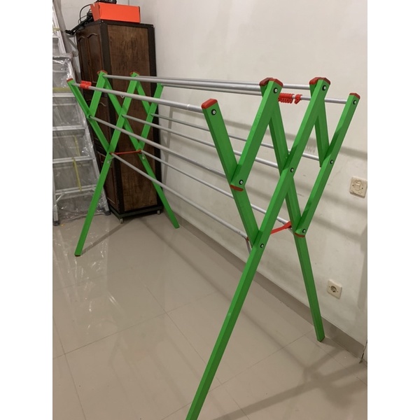Jemuran Baju / Aluminium / Lipat