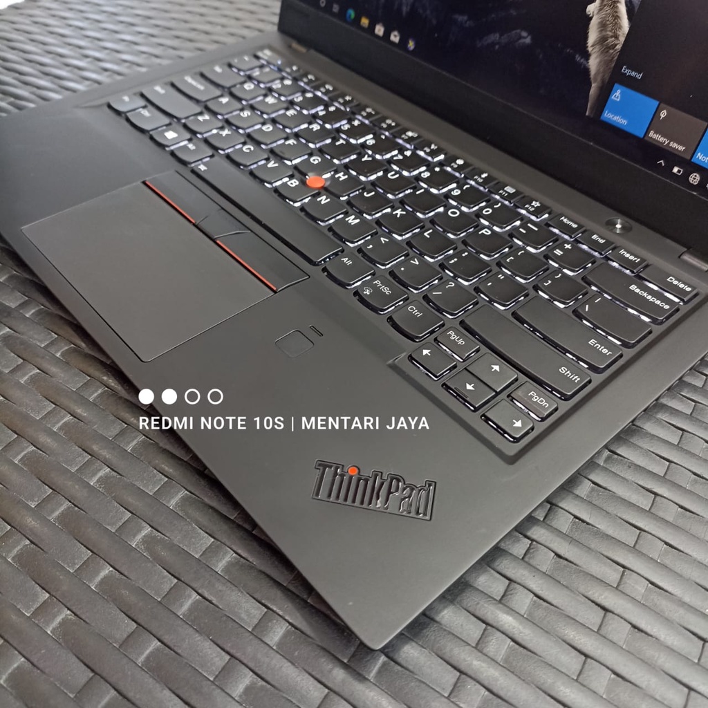 LAPTOP LENOVO THINKPAD X1 CARBON CORE i7 RAM 16GB 256GB SSD 14 FHD WINDOWS 10 PRO BLACK