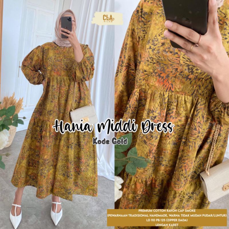 HANIA MIDI DRESS