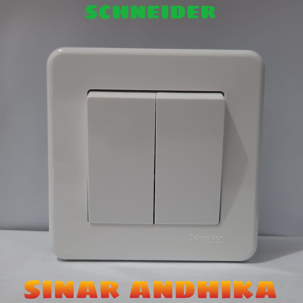SAKLAR 2 GANG 1 ARAH LEONA SCHNEIDER LNA0300321