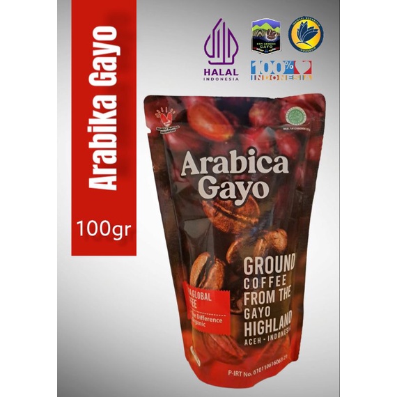 

ARABIKA GAYO/100% ARABIKA/BUBUK