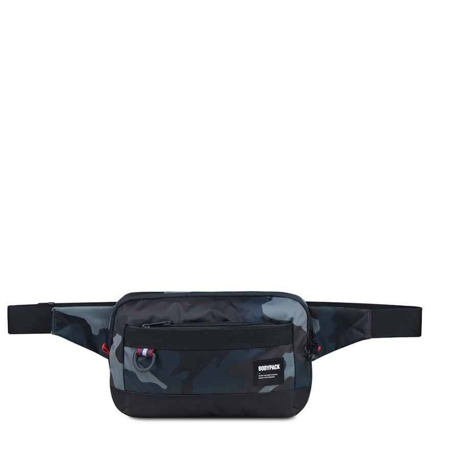 Paling Diminati Tas Pinggang Bodypack Flyker Waist Bag - Hitam