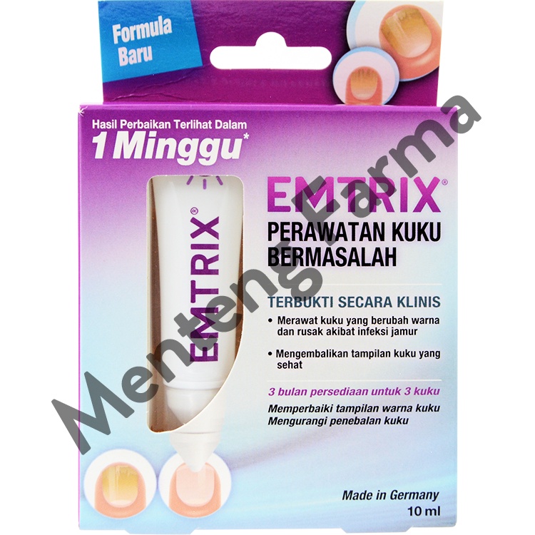 Emtrix 10 mL - Obat Perawatan Kuku Rusak dan Infeksi Jamur