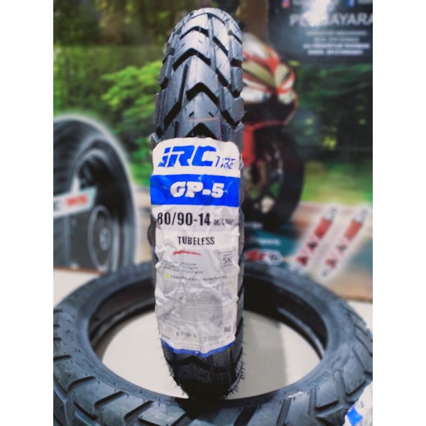 Ban IRC GP-5  ring 14 Tubles untuk metik