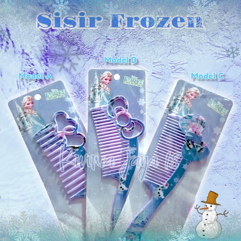 SISIR ANAK FROZEN SISIR KARAKTER FROZEN