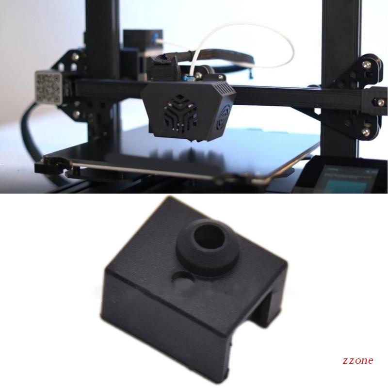 Case Blok Pemanas Extruder Bahan Silikon Aluminum Untuk Printer 3D