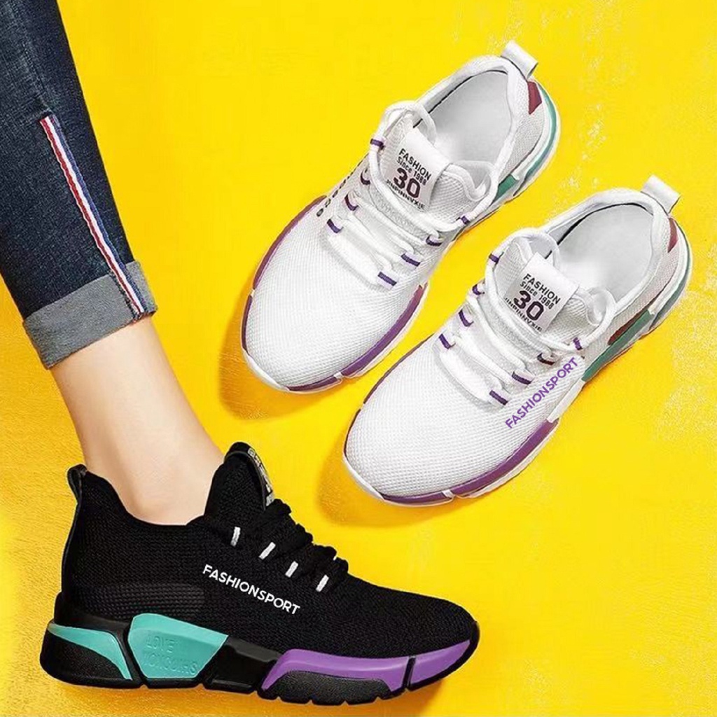 Sepatu Wanita Sneakers Fashion Import High Quality - W-3