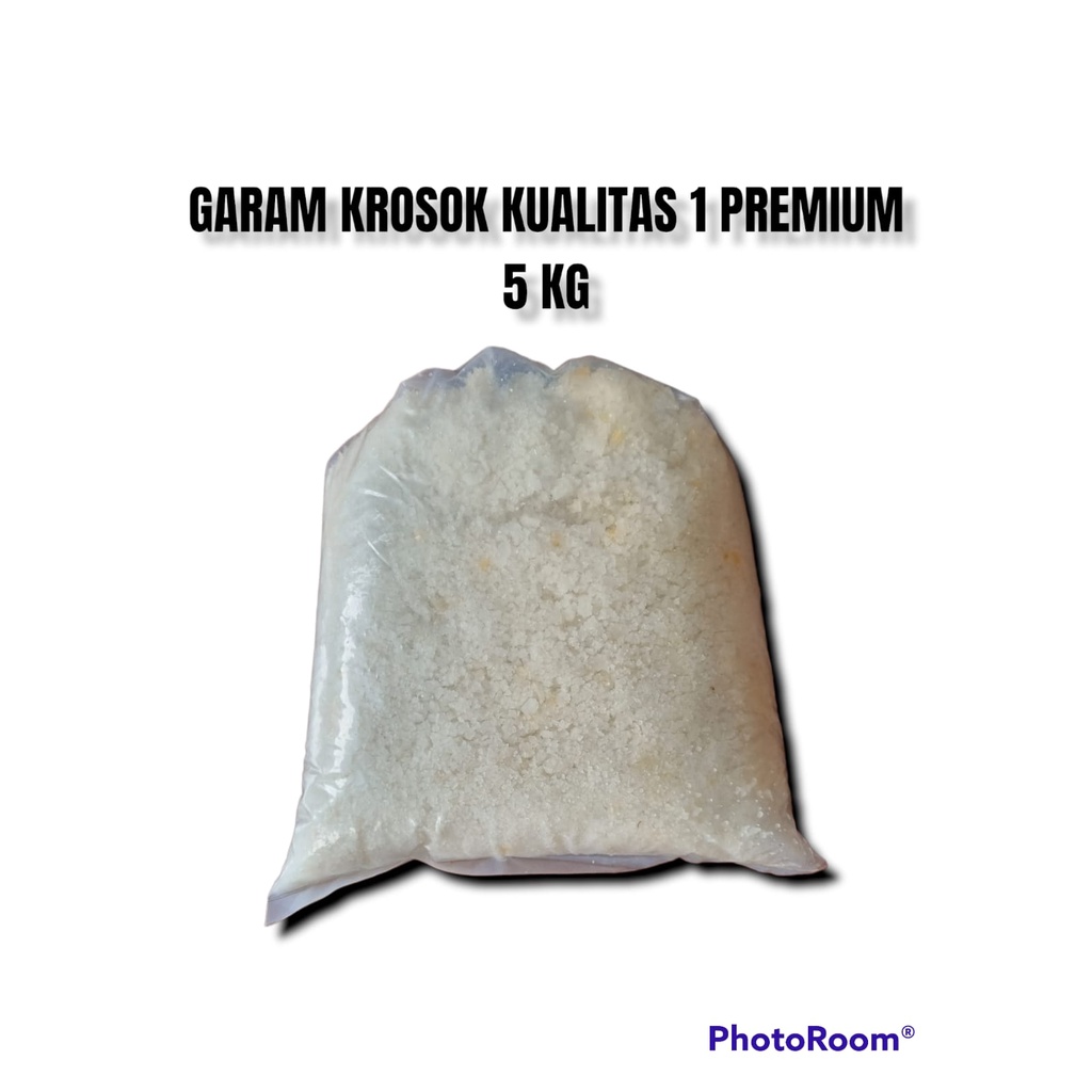 GARAM KROSOK KUALITAS 1 SUPER GARAM IKAN 5 KG NON YODIUM