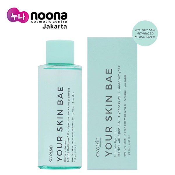 AVOSKIN YOUR SKIN BAE ULTIMATE HYALURON MARINE COLLAGEN 5%+ HYACROSS 2% + GALACTOMYCES 100ML (Biru)