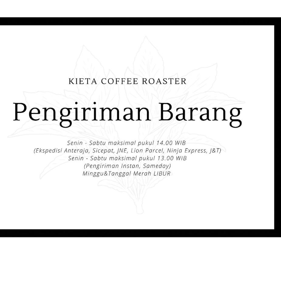 

New Recommended--Biji Kopi 1kg Espresso Blend 70 arabika / 30 robusta