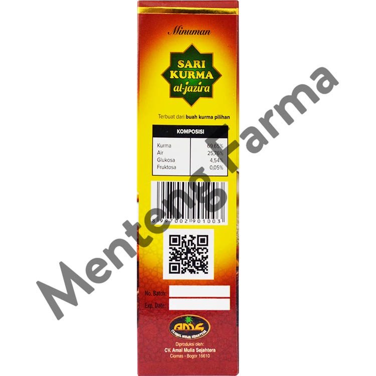 Sari Kurma Al Jazira 250 Gram - Minuman Rasa Sari Kurma Asli