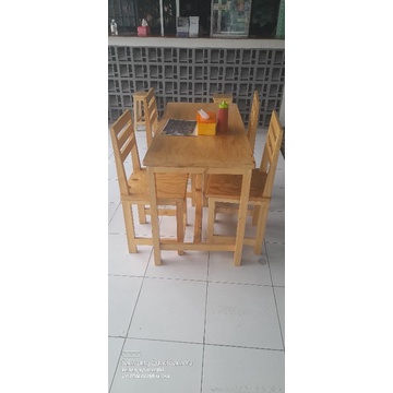 meja makan untuk warung