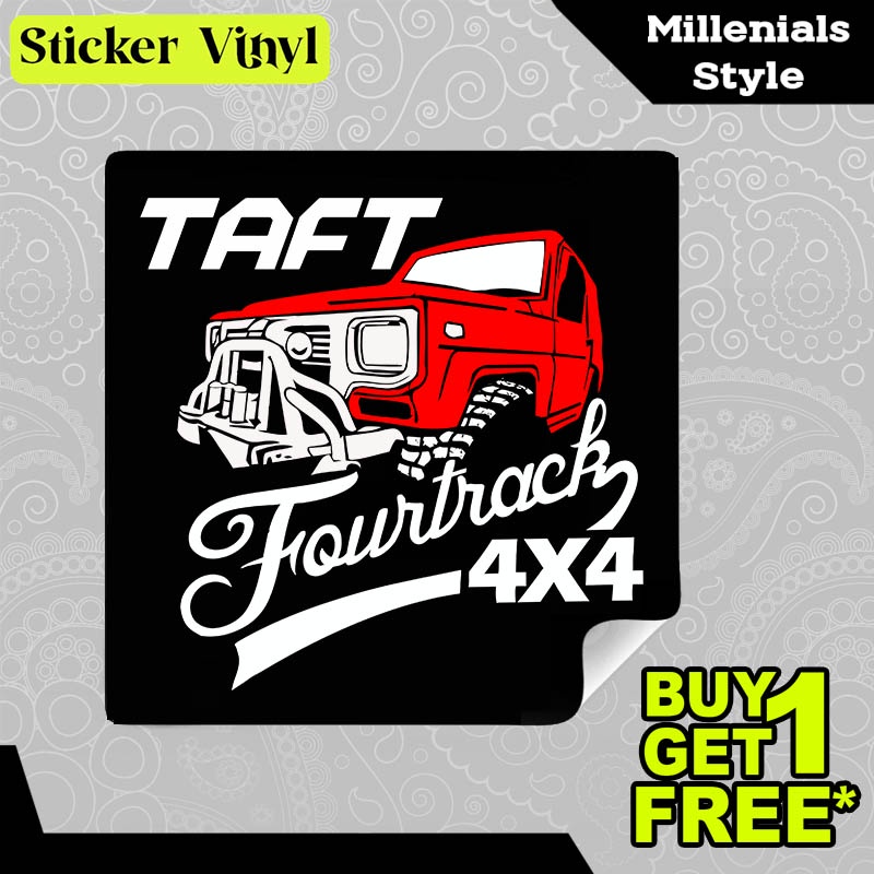 

Stiker Sticker Daihatsu Taft Fourtrack Gambar Unik Desain Keren dan Kekinian Aesthetic Bahan Vinyl Satuan Anti Air
