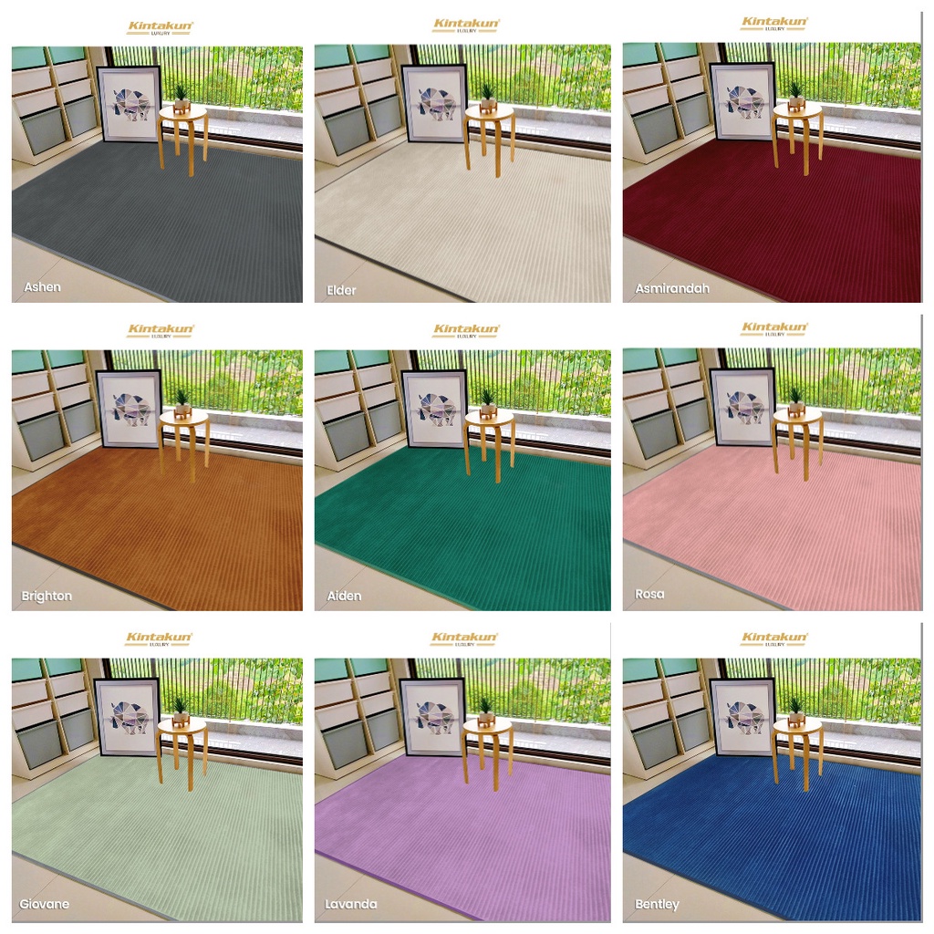 Kintakun Karpet Selimut Busa Luxury &amp; D'luxe 150 x 200 cm