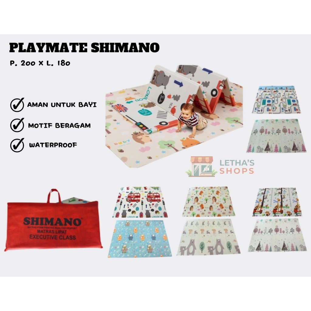 PLAYMATE SHIMANO / MATRAS / KARPET LIPAT BAYI