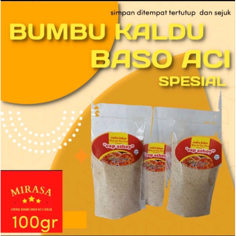 

Bumbu kaldu bakso Aci 100gr