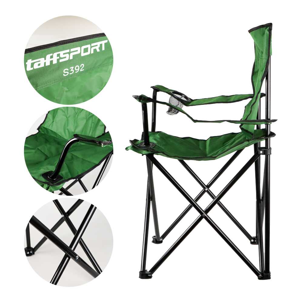 TaffSPORT Kursi Lipat Memancing Portable Folding Fishing Chair - S392