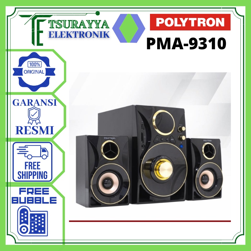 POLYTRON Multimedia Speaker PMA 9310 / PMA9310 / PMA-9310 Bluetooth radio FM