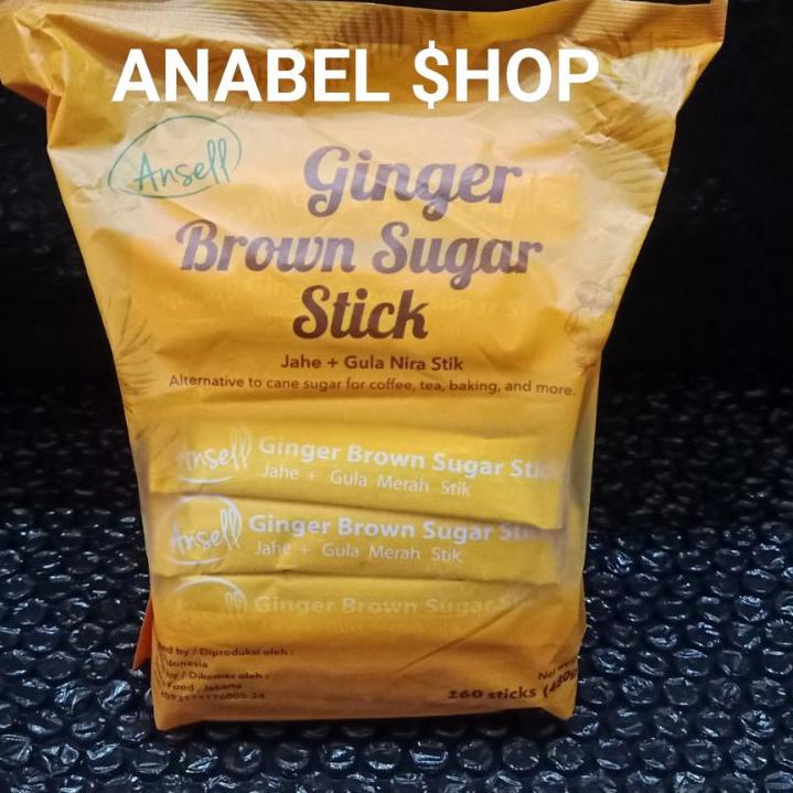 

CODEn4N8z--Ansell Ginger Brown Sugar Stick Sachet Jahe Gula Merah Stik Sachets