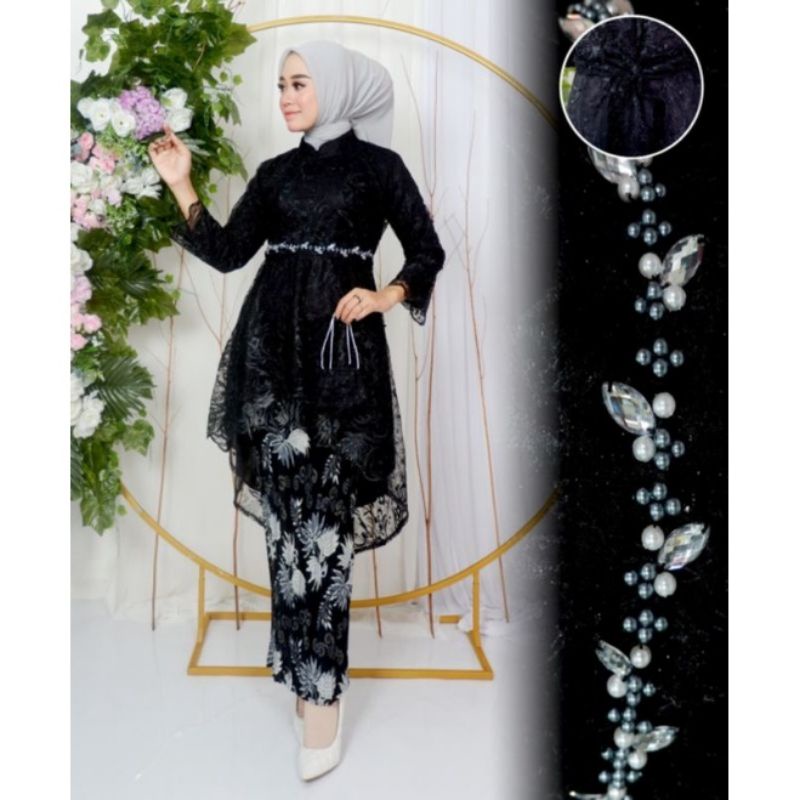 Jual Om Setelan Kebaya Lesti Kejora Kebaya Tunik Modern Kebaya Wisuda Modern Kebaya Pesta Kebaya