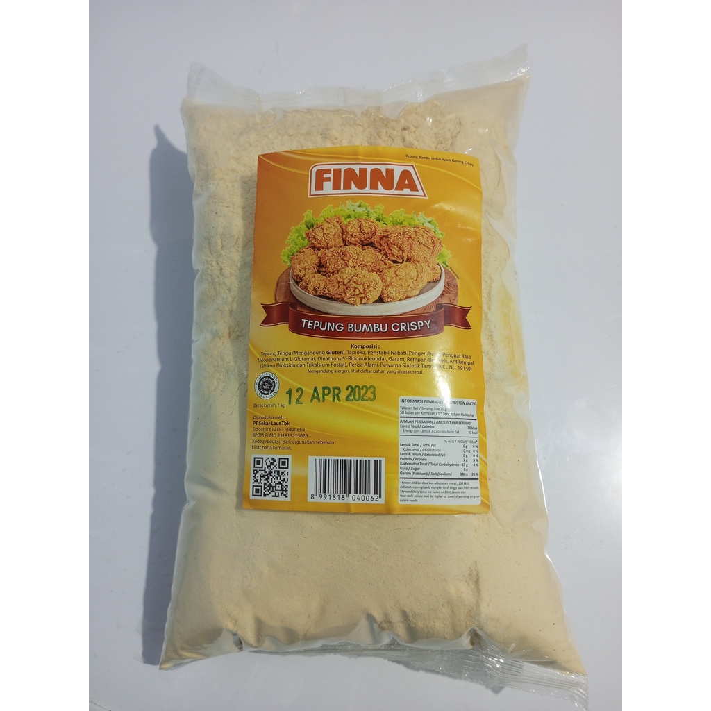 

[MURAH] FINNA TEPUNG BUMBU CRISPY 1KG