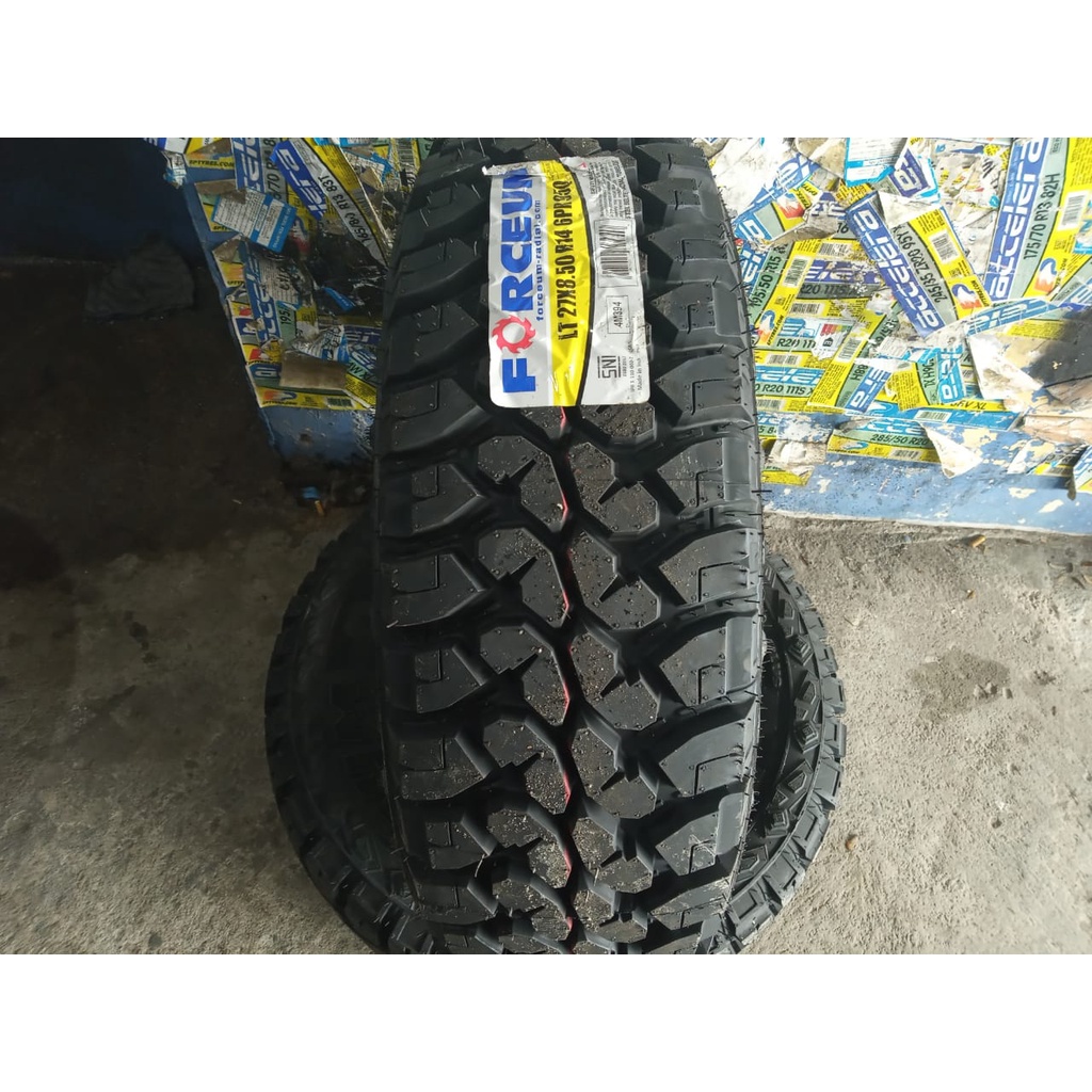 Ban Mobil Ukuran 27X8,5 R14 FORCEUM MT untuk L300, dll ban 27 8,5 r14 cocok buat medan tanah
