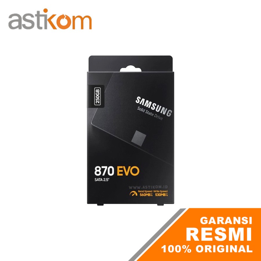 SSD SAMSUNG 250GB 870 EVO MZ-77E250BW SATA 2,5&quot;