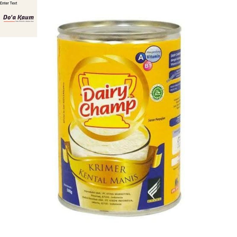 

Dairy Champ susu kental manis 480g