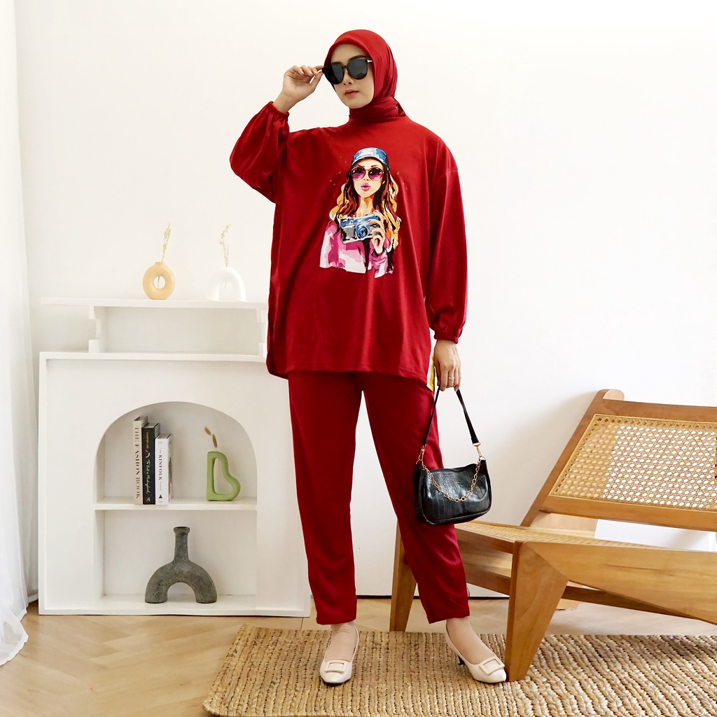 GR (REALPICT) ONESET JUMBO LD135 STELAN ATASAN OVERSIZE VIRAL SR621