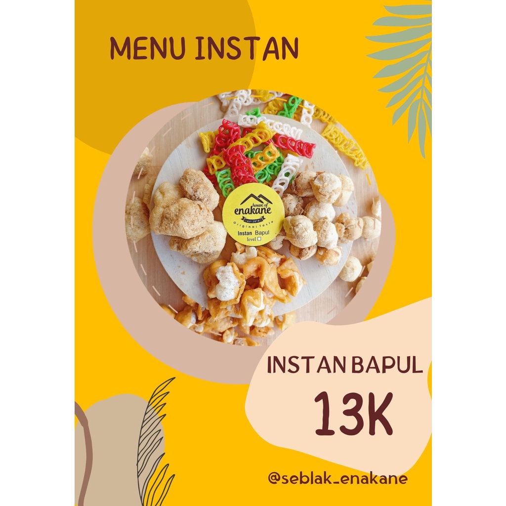 

Seblak INSTAN BAPUL
