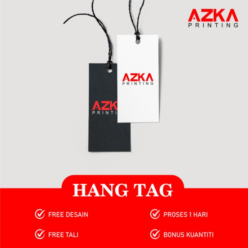 Jual Hang Tag Label Baju Shopee Indonesia