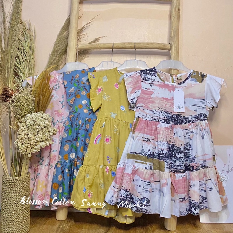 Soraya Dress 1-7Th - Dress Baju Anak Perempuan Cantik Dress Balita Anak Soraya Dress