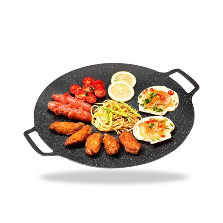 WBQ5 - Panggang Grill Pan Anti Lengket 35CM BBQ Pan