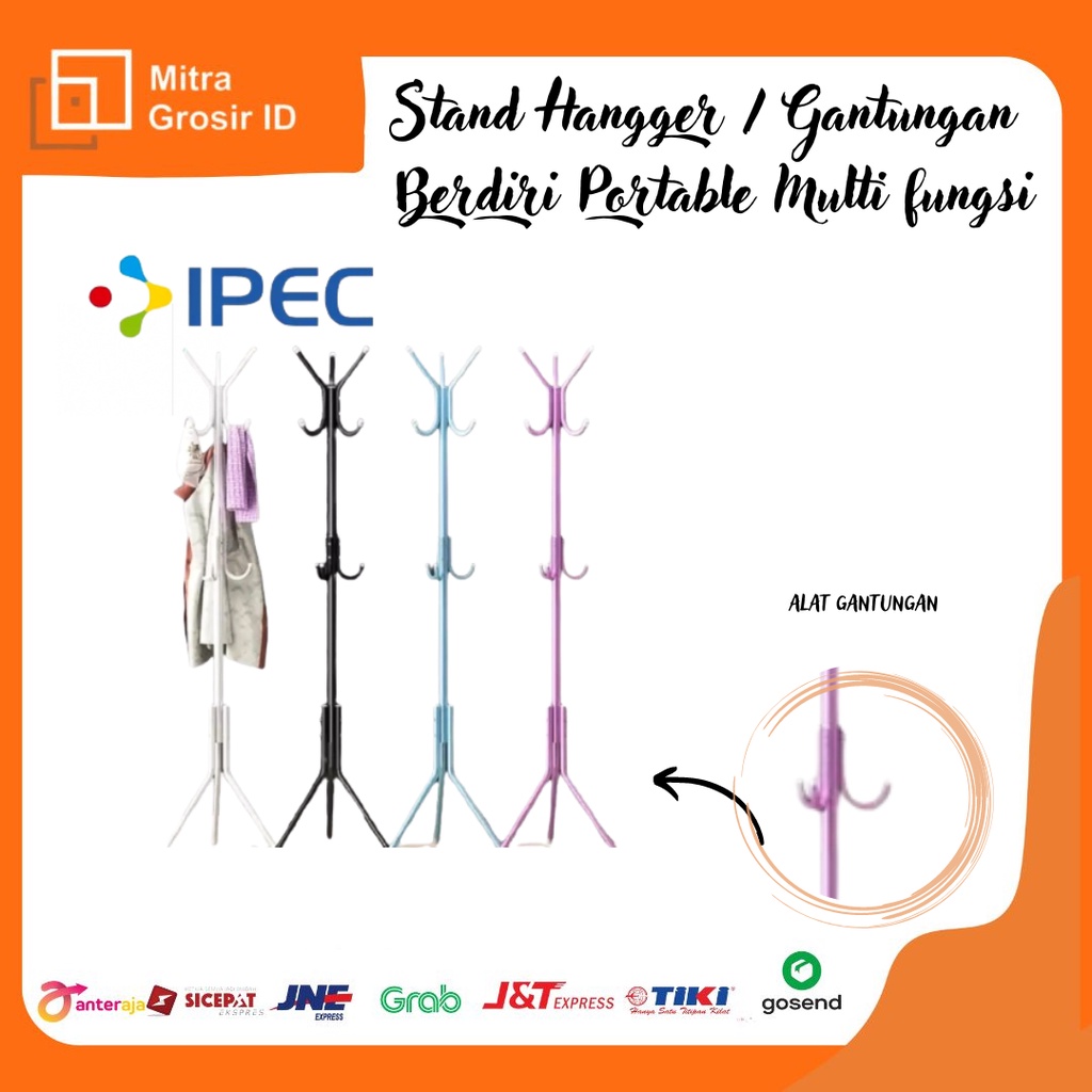 STAND HANGER /GANTUNGAN BERDIRI PORTABLE MULTIFUNGSI