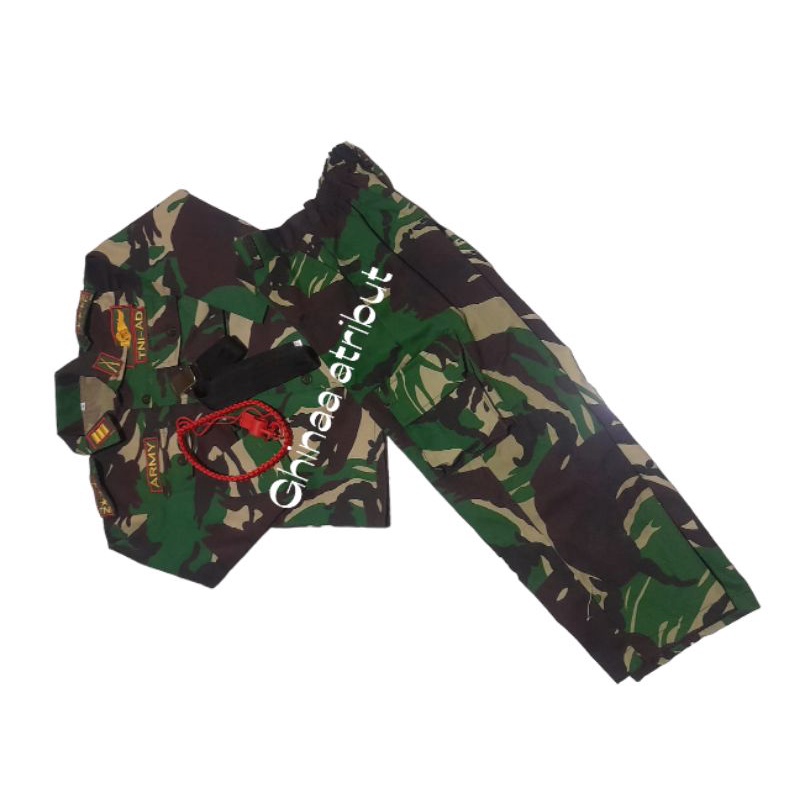 BAJU TNI AD CILIK ANAK PEREMPUAN & LAKI LAKI