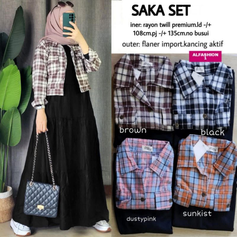 setelan wanita hobas yijia suare