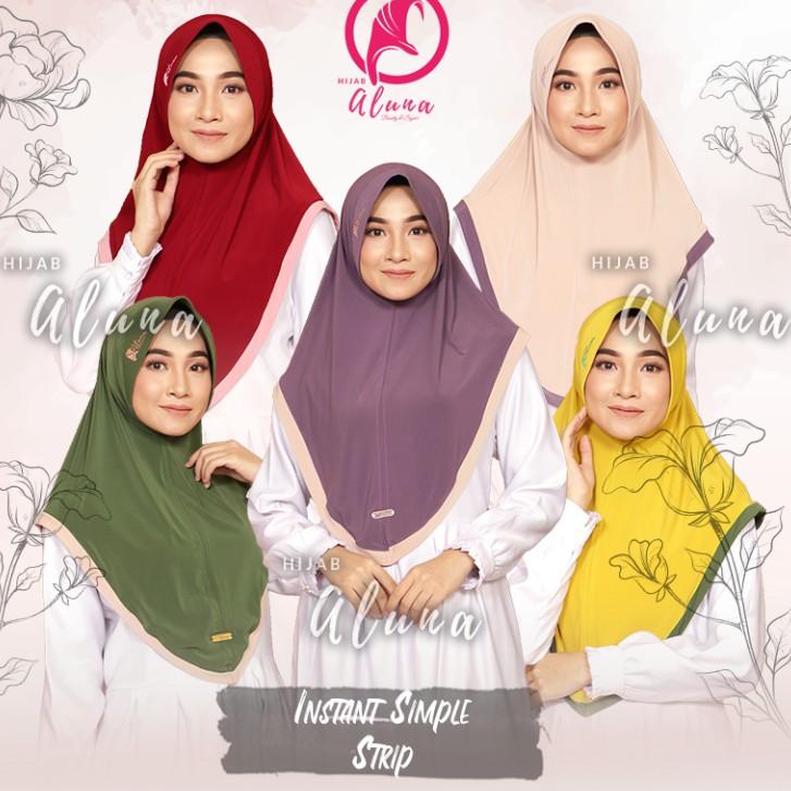 Instant Simple Strip Hijab Aluna Official ‣ MME.18Oc22l
