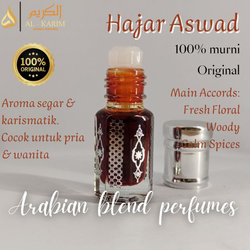 Hajar Aswad Minyak Wangi Parfum Arab Habaib