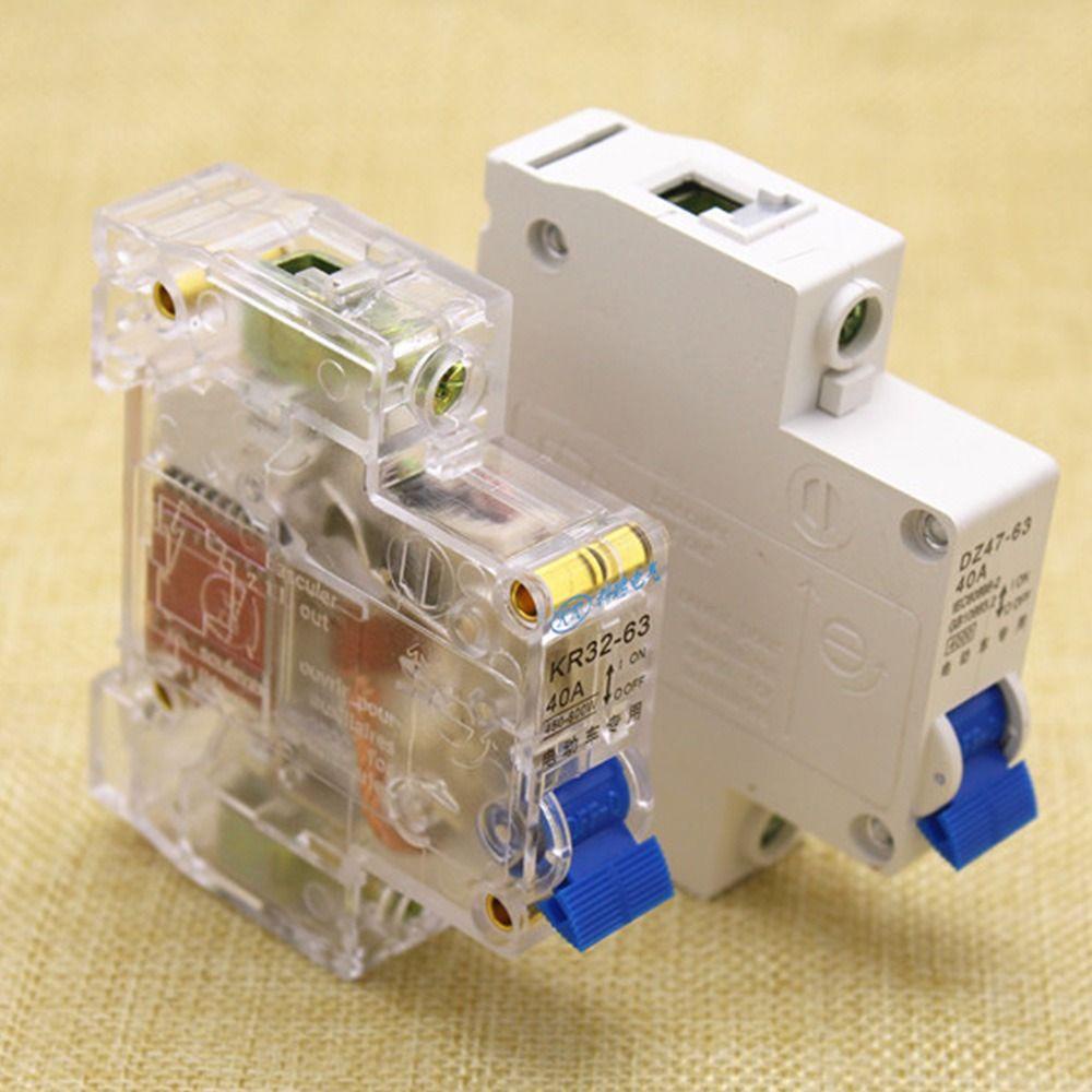 Pemutus Kendaraan Listrik 3model 40A150A Kosong Full Tembaga Air Switch Protection