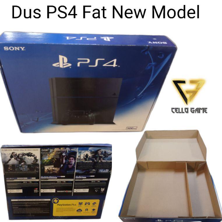 Stok terbaru NEW MODEL DUS PS4 Fat SLIM BOX KARDUS PS4 Fat Ps 4 + dalaman ?