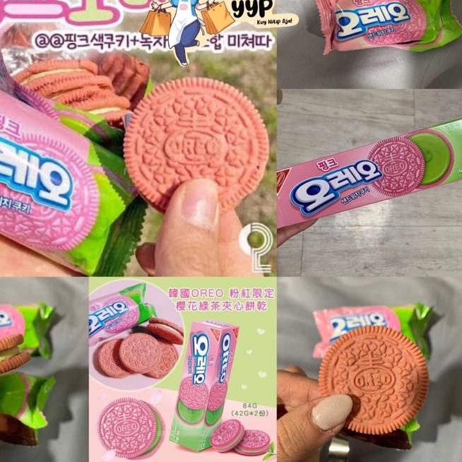 

Quality Control✅[LIMITED SPRING] Korean OREO Sandwich Cookies PINK GREENTEA SAKURA MATCHA / CHOCO MINT — Oreo Korea Best Seller!|KD1