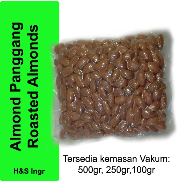 

Almond Panggang / Roasted Almonds 250gr