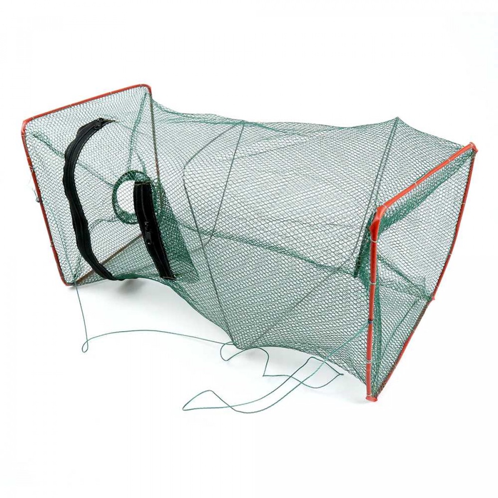 SANGEMAMA Jaring Pancing Ikan Udang Fishing Net Cage Foldable