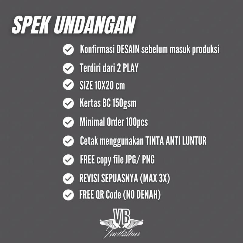 UNDANGAN PERNIKAHAN WEDDING KRAFT CUSTOM ELEGANT SIMPLE MURAH UNDANGAN KHITAN ULTAH TASYAKURAN KEKINIAN TER MURAH